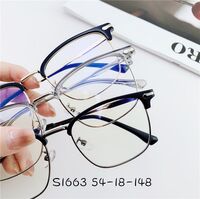 Hybrid metal + TR90 frame with Blue Block coating SANTA S1663