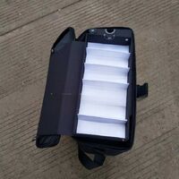 Mobile box (suitcase, trunk, organizer, display case) on wheels for frames and glasses for 48 slots JS-C180825