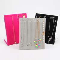 Desk L-shaped showcase for accessories and chains