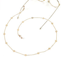 Металлическая цепочка для очков с аксессуарами 