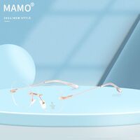 Оправа металлическая с линзами Blue Ray Cut MAMO S31315-1