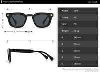 Пластиковые женские солнцезащитные очки с овальными линзами Elit 2340-EL