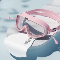 Очки для плавания водонепроницаемые с защитой от запотевания, с берушами и  шапочкой, YJ309-YU