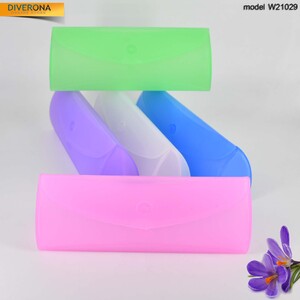 Plastic glasses case W21029, 153*56*39 mm