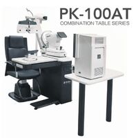 Ophthalmologist workstation, combined table + chair PK-100AT, tabletop 1060*450 mm