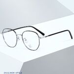 Оправа металлическая с линзами Blue Ray Cut MAMO H5539