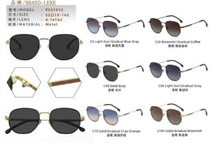 Polarized metal sunglasses Leke L31912