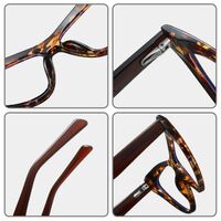 TR90 plastic frame or glasses with blue light protection, with spring hinges FA87287