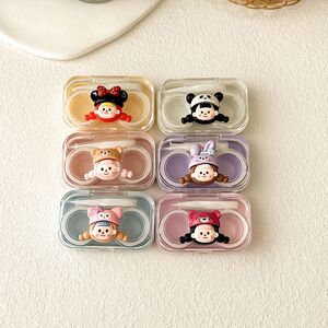 Mini soft contact lens kit W806-34卡通帽头