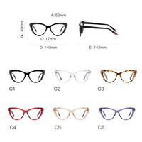 Plastic TR90 frames for glasses with Blue Ray Cut protection and flex hinges FOCUS FCS2152