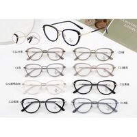 Combined frame (metal + TR90) with Blue Ray Cut protection lenses MAMO S11816