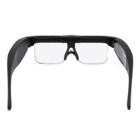 Magnifier-glasses with backlight for small parts working with replaceable attachments 12539DC, magnification: 150D, 200D, 300D, 2.5X, 4.0X