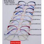 Оправа металл + TR90 ультратонкая женская с флексом Wilibolo TR3038