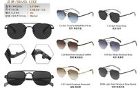 Nylor polarized metal sunglasses Leke L31949PC