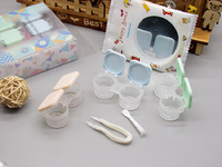 Mini set with contact lens cases HQ201-308, 2/3pcs