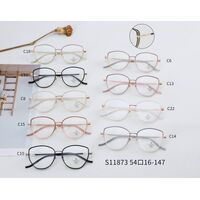 Combined frame (metal + TR90) with Blue Ray Cut protection lenses MAMO S11873