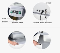 Рабочее место офтальмолога, комбинированный стол + кресло S-555B