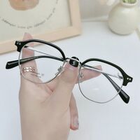 Titanium + plastic TR90 extralight frame with lens Blue Ray Cut MAMO T22054