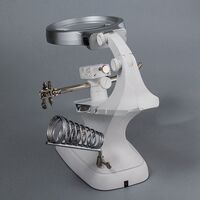 Лупа настольная мультифункциональная с подсветкой 7023B-XX, увеличение: 3X, 4,5X