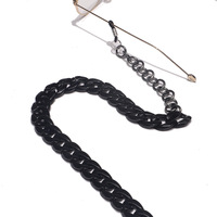 Gold glasses chain with star pearls GB150