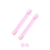 Silicone glasses sleeves with cut, length 56 mm