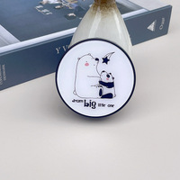 Kit for soft contact lenses (Kits for contact lenses) XF008BearPenguin