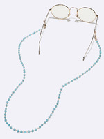 Цепочка для очков с бусинами и кристаллами GL1330