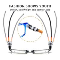 Очки пластиковые для чтения KY2828 с защитой Blue ray cut, диоптрии от 0.00 до +4.00, РМЦ=62-64