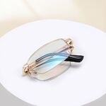 Metal glasses for reading, portable, Blue ray cut protection, diopters from +1.00 to +4.00, KY2405
