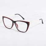 TR90 plastic frame or glasses with blue light protection, with spring hinges FA87158