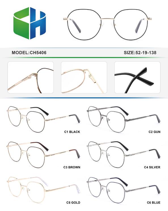 Оправа металлическая с флексом CH5406-DA