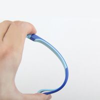 Заушник (дужка) TR90 + силикон, детский, длина 125 мм, ширина 6 мм (цена за пару)