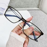 Metal Blue Block glasses with blue light protection FENQI F5927