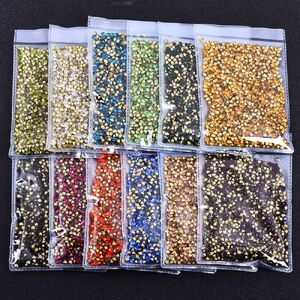 Set of rhinestones with a pointed bottom for repairing and decorating frames and glasses JD0007 (price per pack, minimum order - 3 packs)