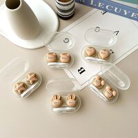 Мини-набор для мягких контактных линз PP-X58熊兔头五角爱心