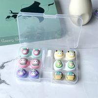 Mini set with contact lens cases B5008V, 6pcs