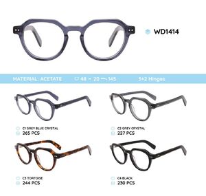 Plastic acetate eyeglasses frame for women WD1414