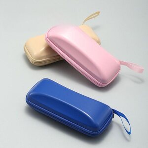 Sunglasses and eyeglasses hard shell case 亮皮
