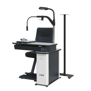 Рабочее место офтальмолога, комбинированный стол + кресло W-580B, столешница 980*490 мм 