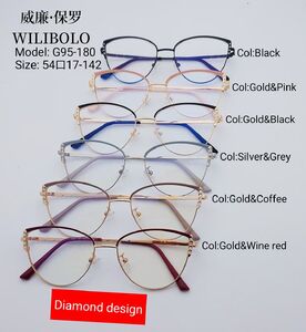 Metal ultrathin frames Wilibolo G95-180