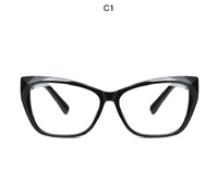 Plastic frames for glasses TR90+CA material (flex hinges) FOCUS FCS2002