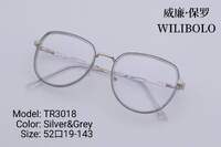 Metal +TR90 ultrathin women's frames with spring hinges Wilibolo TR3018