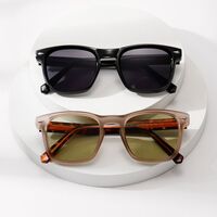 Plastic + metal square sunglasses for men Elit 3206-EL
