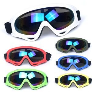Safety shockproof sports bendable goggles x400彩色框