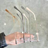 Metal rimless frame MAMO H5253