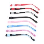 TR90 + silicone temple for kids, length 125 mm, width 8.5 mm (price per pair)