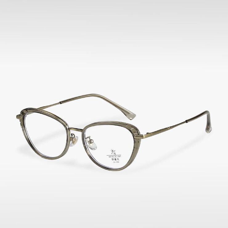 Combined frame (metal + TR90) with Blue Ray Cut protection lenses MAMO S11827