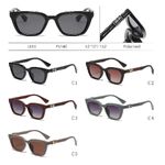 Polarized plastic sunglasses Leke P5140