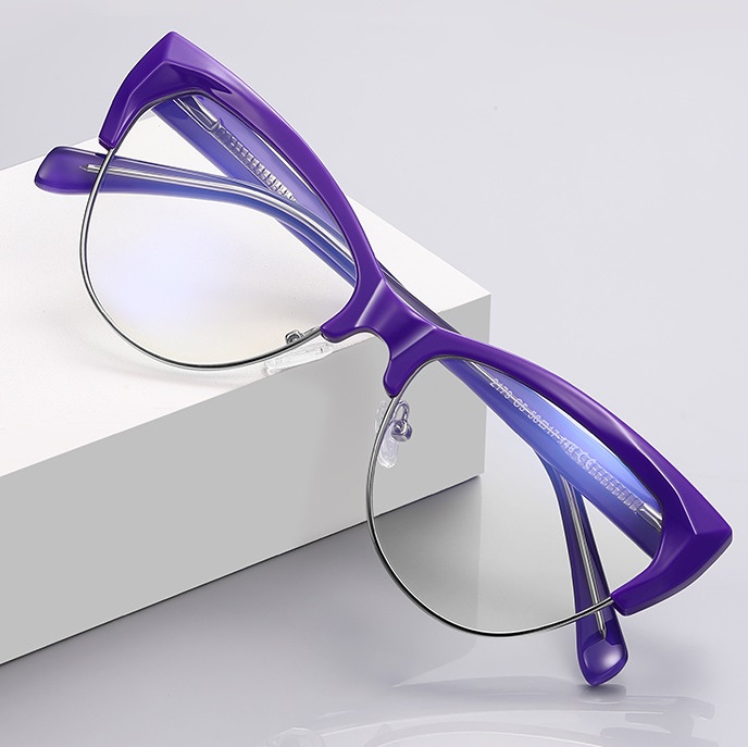 Plastic TR90 frames for glasses with Blue Ray Cut protection and flex hinges FOCUS FCS2179