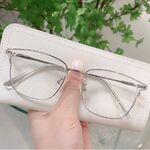 Оправа полуободковая комбинированная (металл + TR90) с линзами Blue Ray Cut MAMO H17013